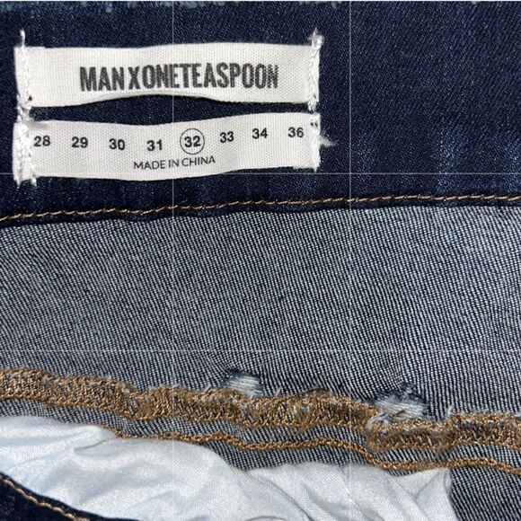 One Teaspoon Blue Distressed Men’s Jeans(Size 32) - Picture 9 of 9